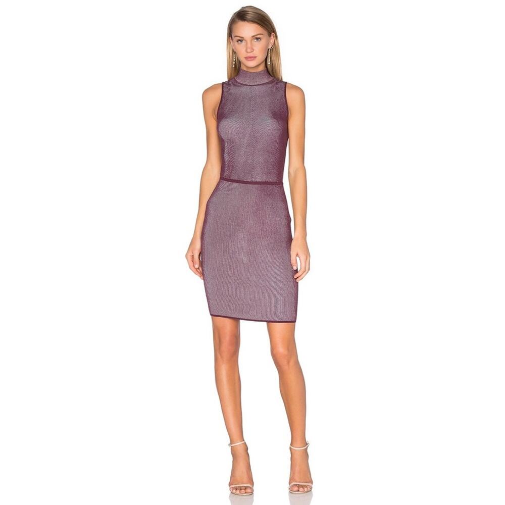 Bailey 44 Turtleneck Ribbed Dress